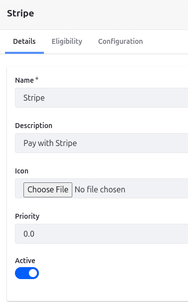 Multiple configuration options